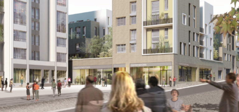 L’Eco-quartier, côté Puiseux en France avance à grands pas