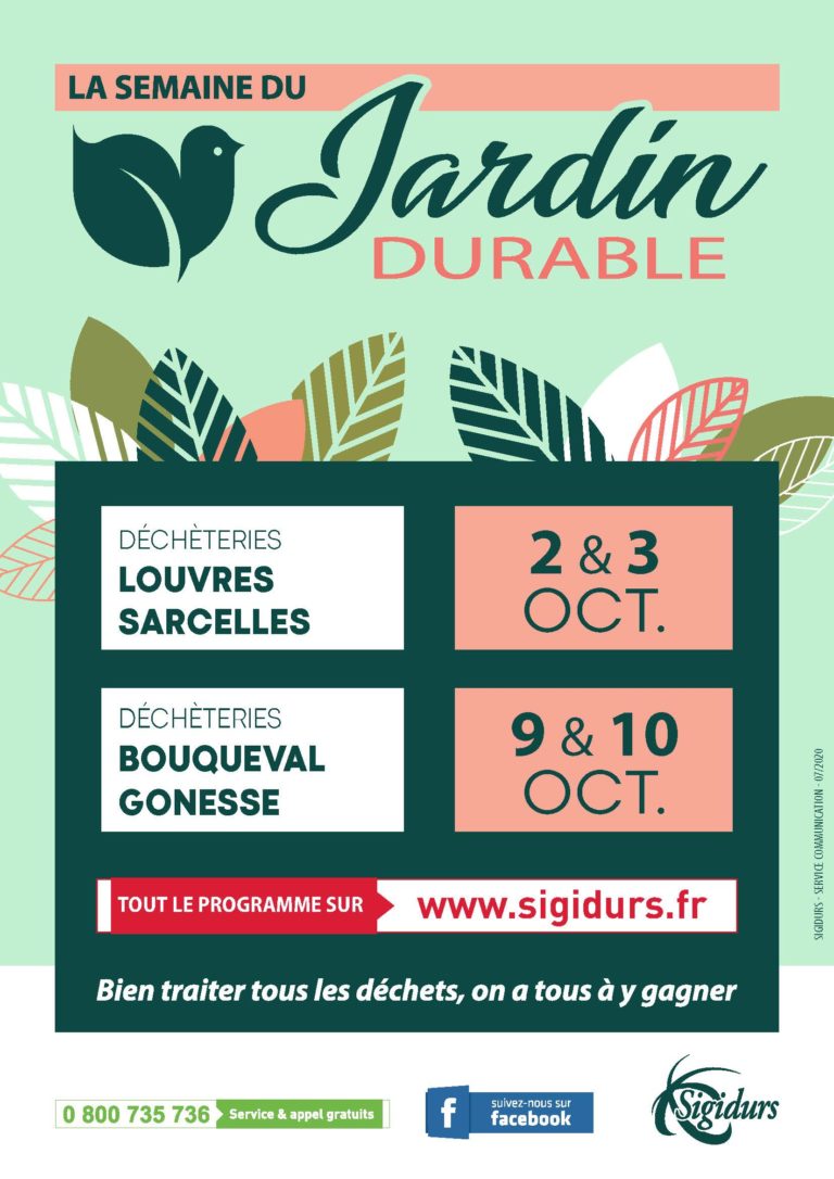 La Semaine du Jardin Durable est de retour dans les déchèteries