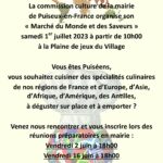 <strong>« Marché du Monde et des Saveurs »</strong>