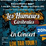 Ouverture de la billetterie et des réservations pour le concert LES HUMEURS CÉRÉBRALES