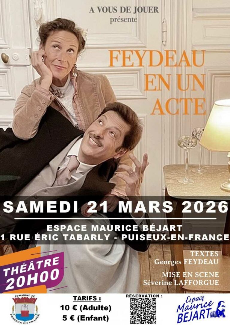 Prenez vos places pour la pièce « Feydeau en un acte »