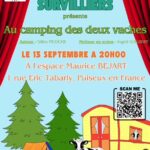 Les gérants du camping des deux vaches ont un message pour vous et vous attendent ce samedi 13 septembre 2025 à 20h00