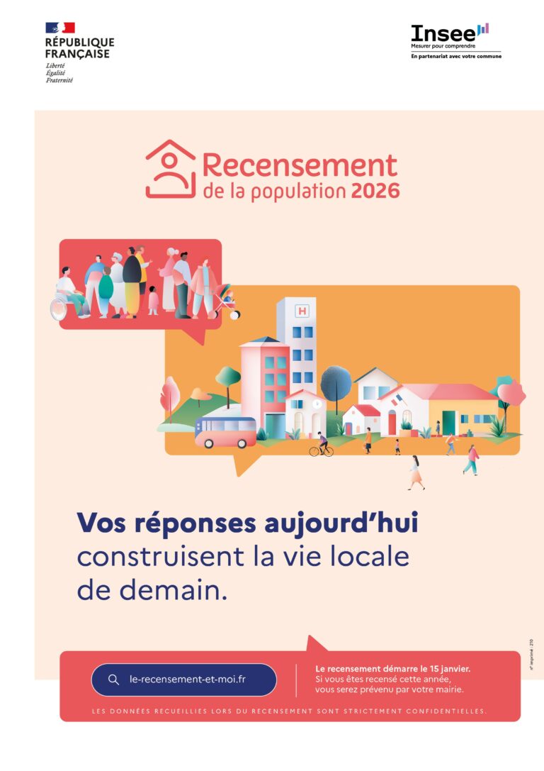 Recensement de la population : la Ville recrute des agents recenseurs