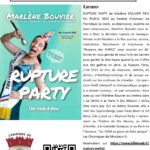Prenez vos places pour « Rupture Party » de Marlène Bouvier le samedi 16 mai 2026 à 20h00